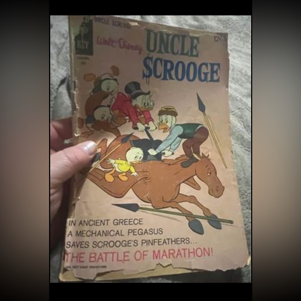 Walt Disney Uncle Scrooge #75 June 1968 . Comic Book Rare. Missing Back